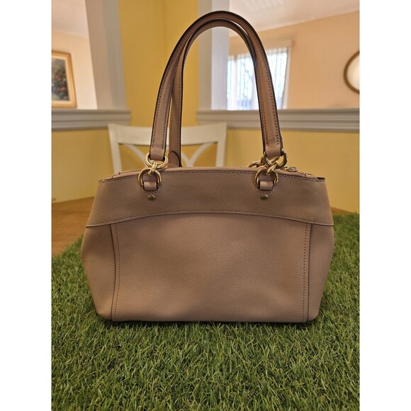 Coach F25395 Mini Brooke Carryall Satchel Crossgrain Leather Blush Pink - Picture 3 of 17